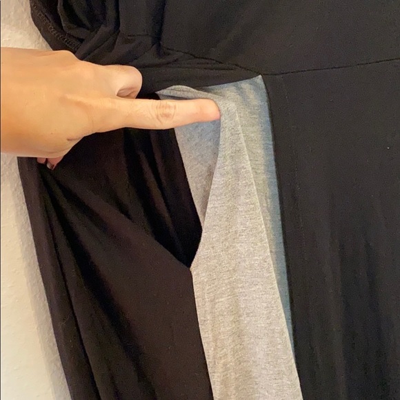 Maternity/Nursing High-Low Dress - Picture 4 of 5